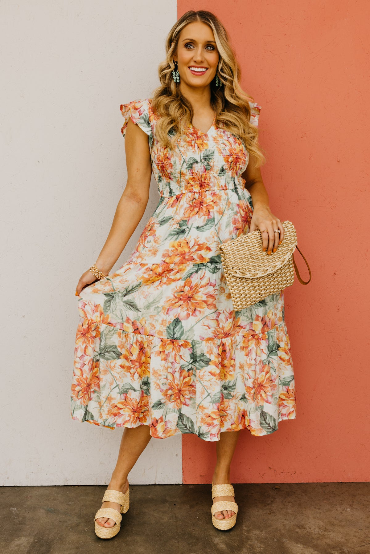 The Lush Arianna Floral Maxi Dress - FINAL SALE