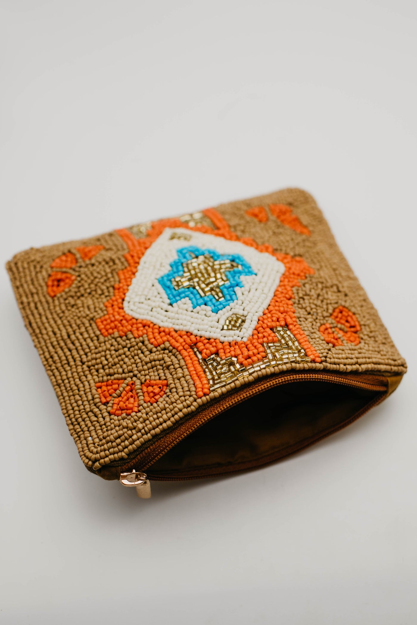 The Maddie Seed Bead Coin Pouch