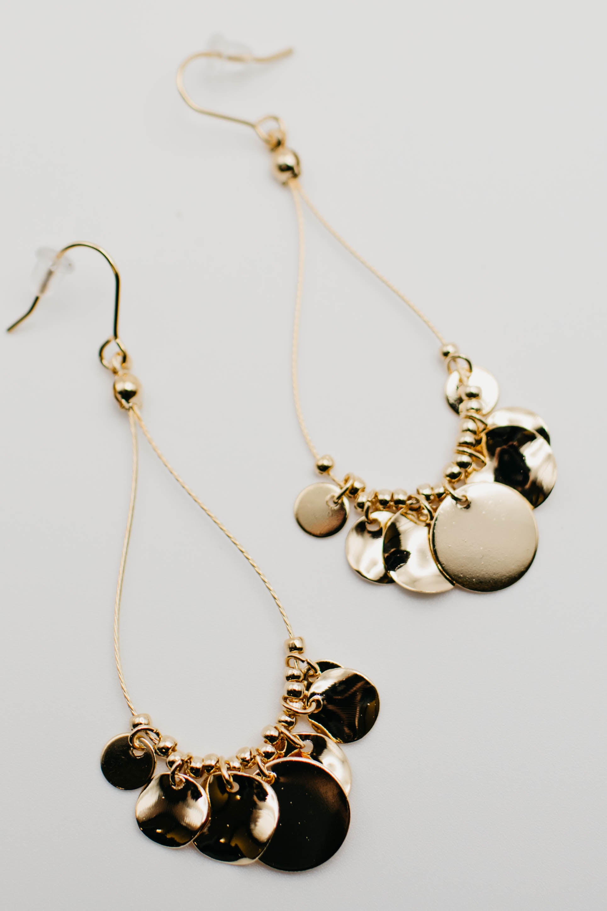 The Mericle Teardrop Disc Earring