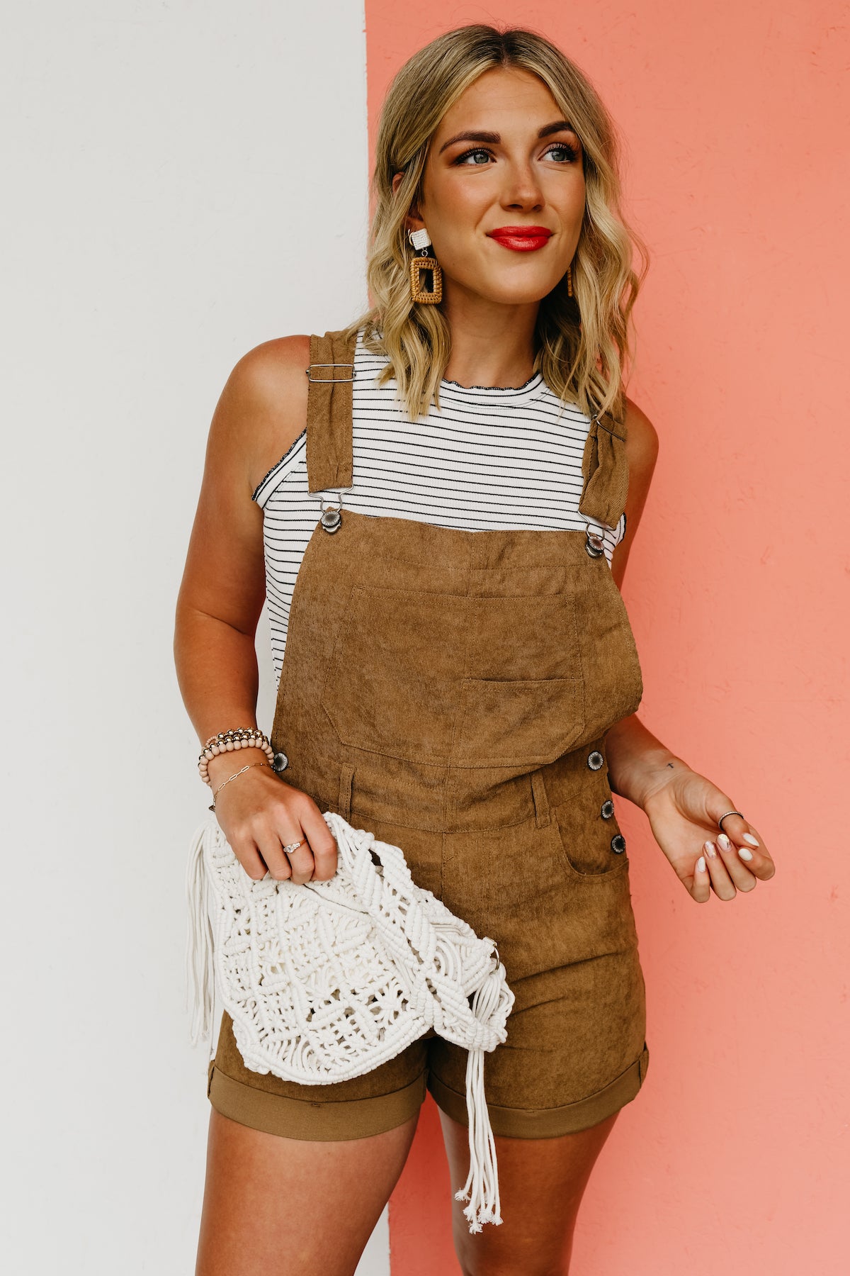 The Wishlist Neesha Corduroy Overall Bibs – MOD Boutique