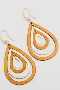 The Joshua Layered Teardrop Earring