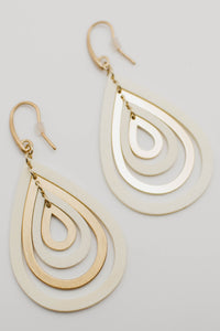 The Joshua Layered Teardrop Earring