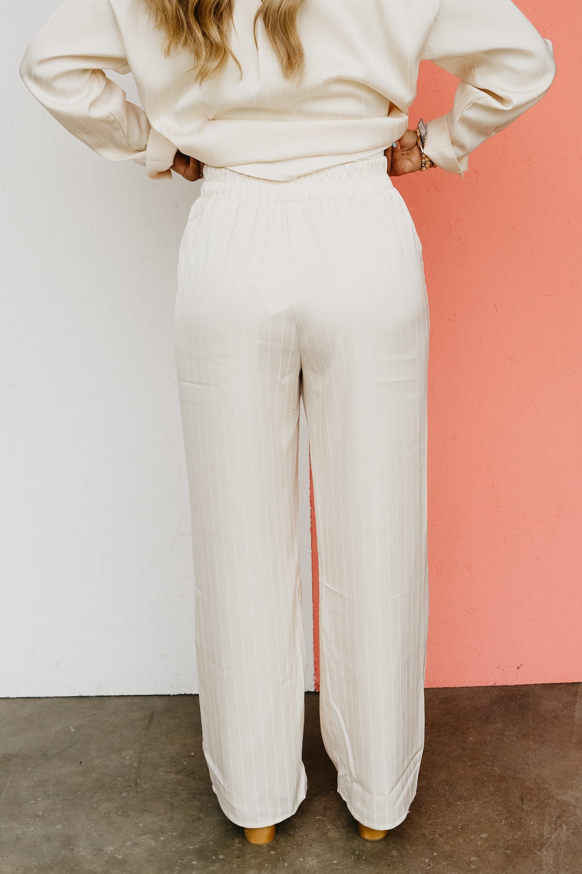 The Louise Stripe Wide Leg Pants - FINAL SALE