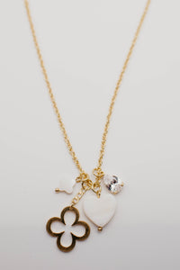 The Dalarie Clover Charm Necklace