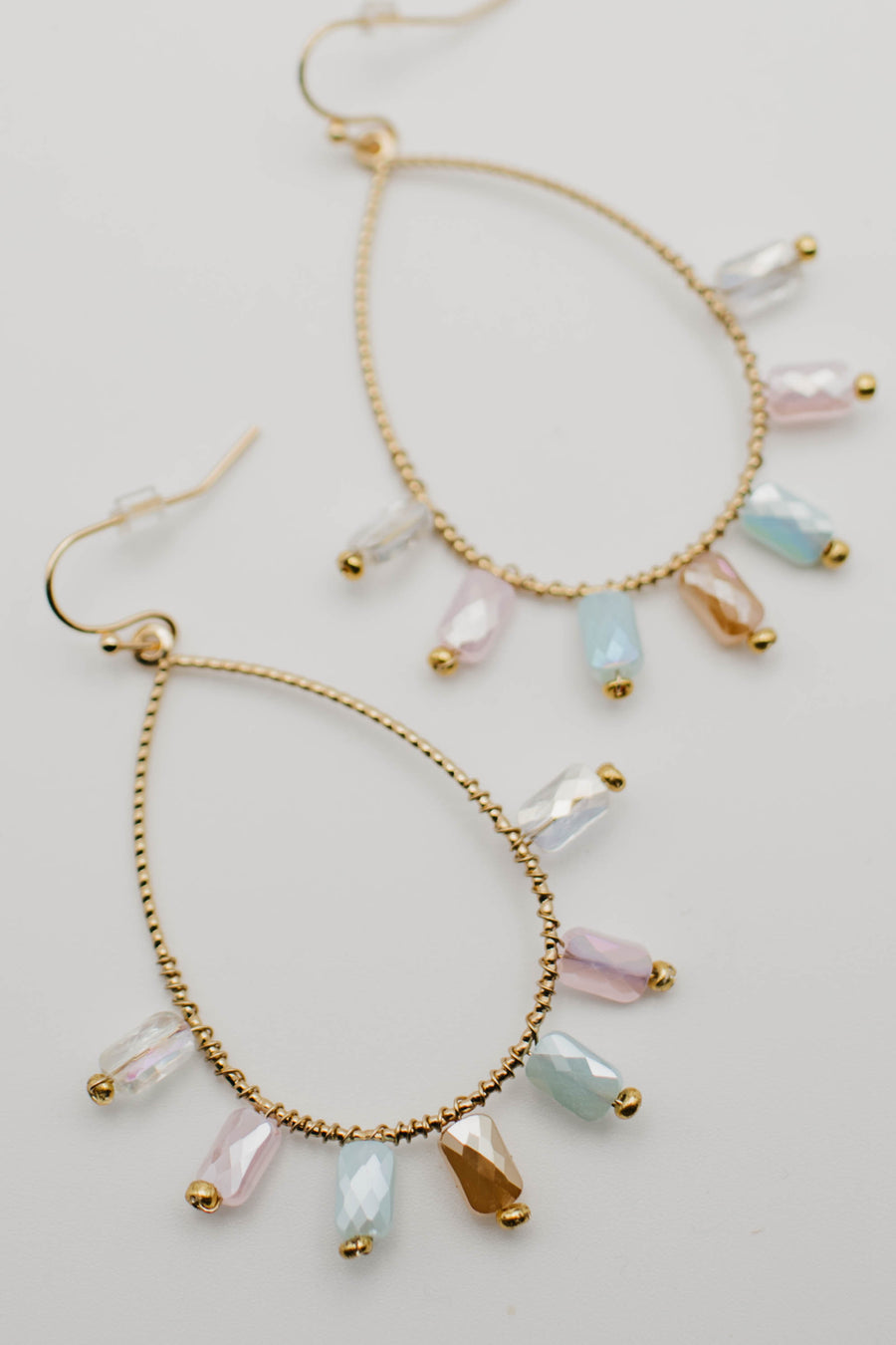 The Maisee Teardrop Gemstone Earring