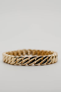 The Greta Chain Link Stretch Bracelet