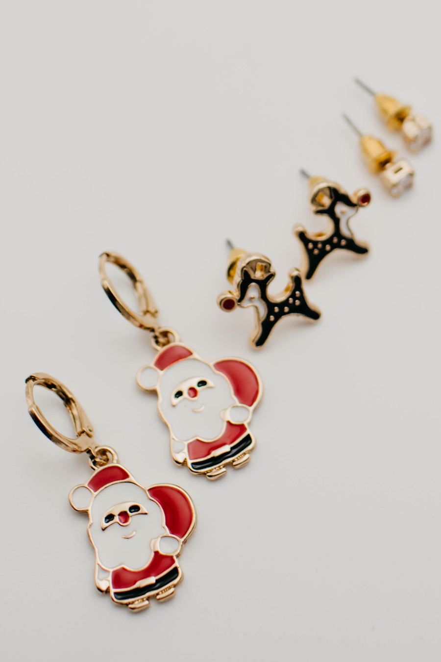 The Santa Earring Set