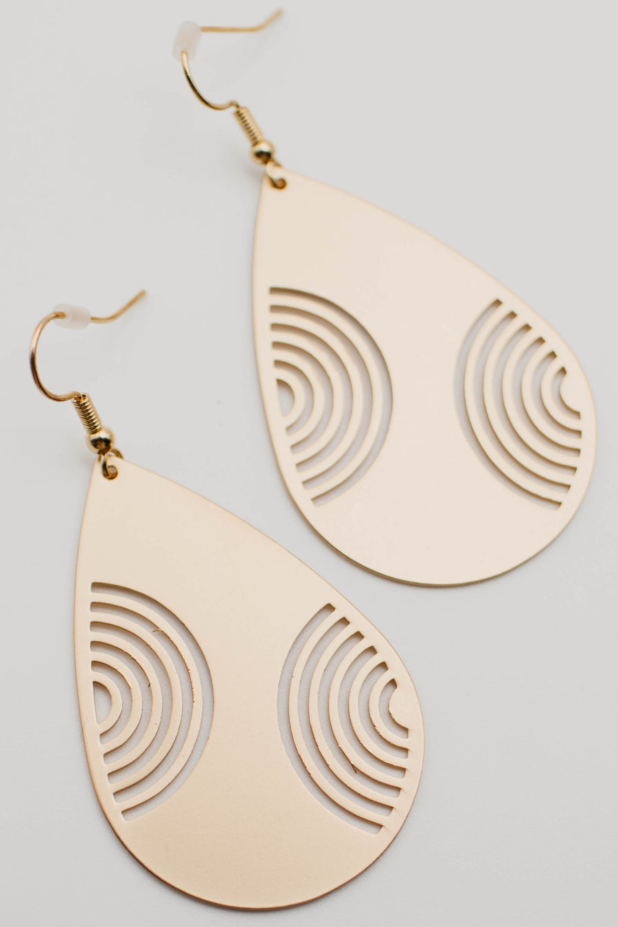 The Dannie Cutout Teardrop Earring