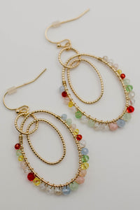 The Zarie Tiered Drop Earring