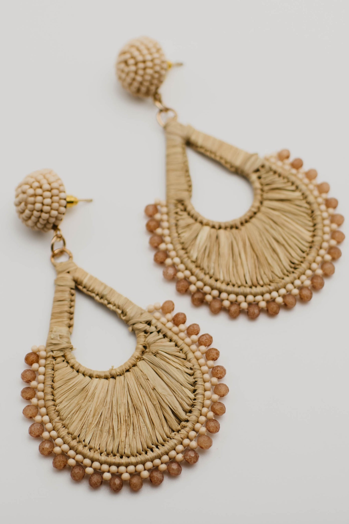 The Dannie Raffia Earring