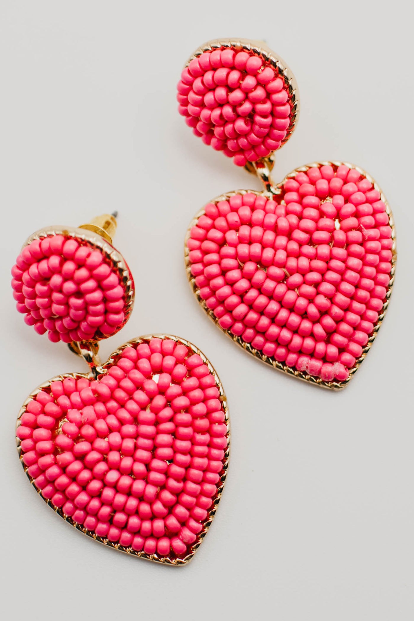 The Mateo Heart Drop Earring