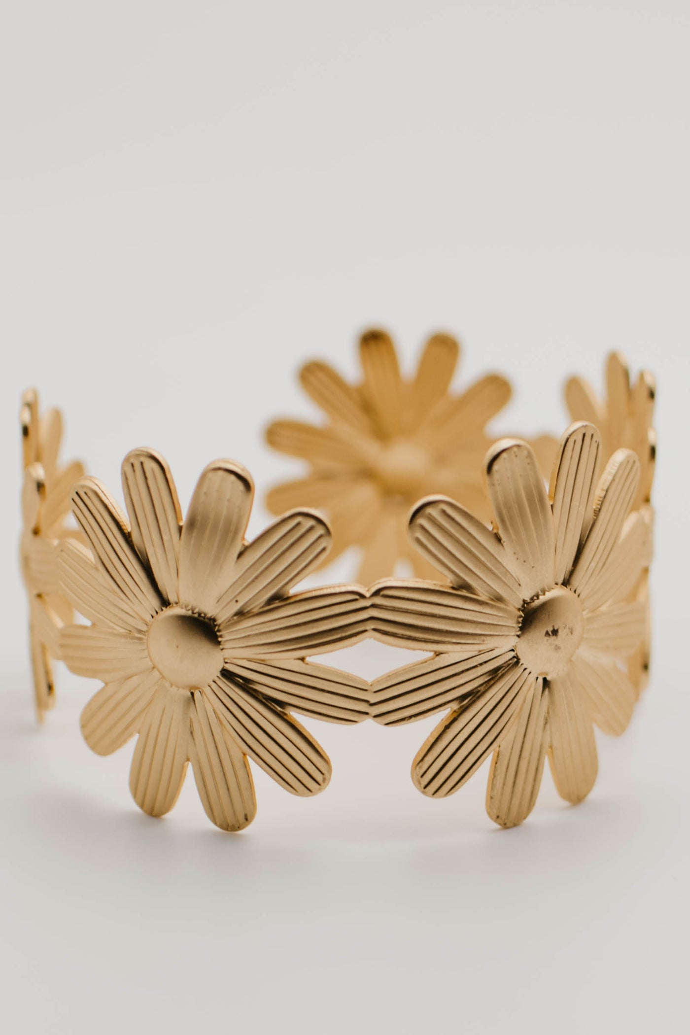 The Ezra Flower Cuff Bracelet