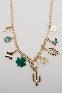 The Lucky Toggle Charm Necklace