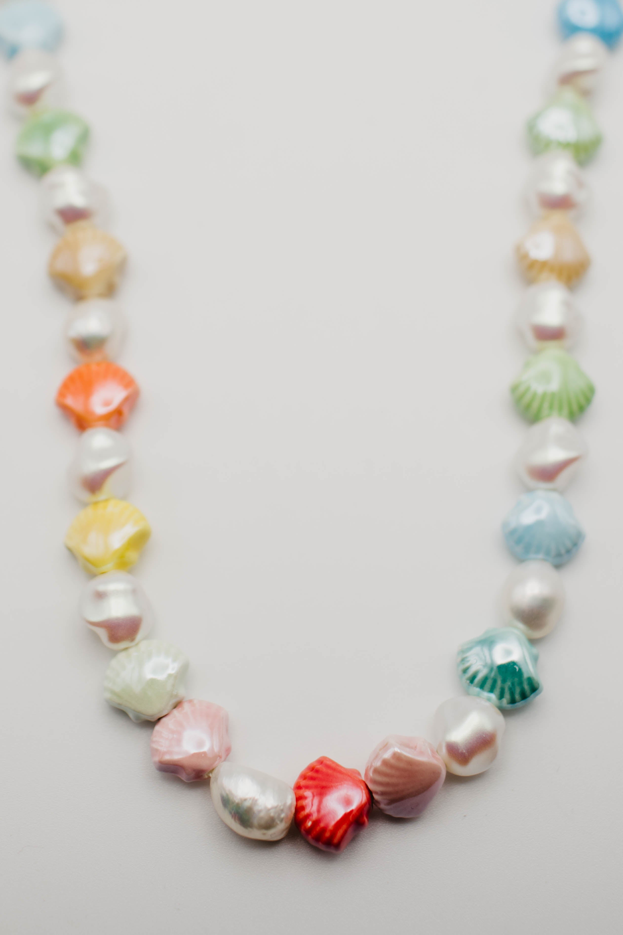 The Damyn Shell and Pearl Necklace