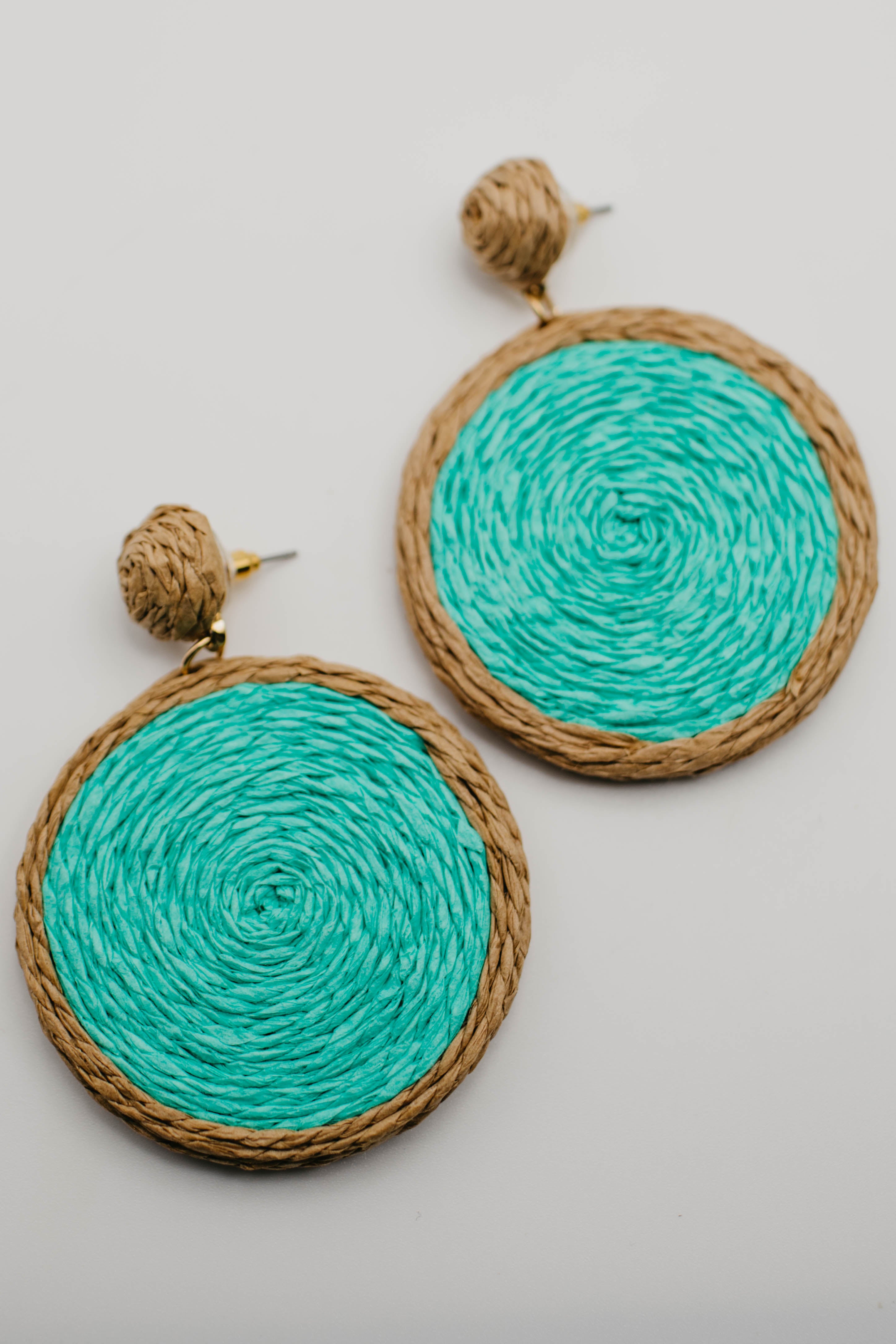 The Baylan Raffia Earring