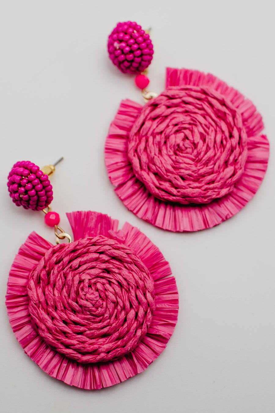 The Emmie Raffia Earring