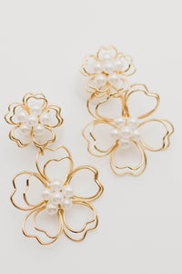 The Trina Floral Drop Earring
