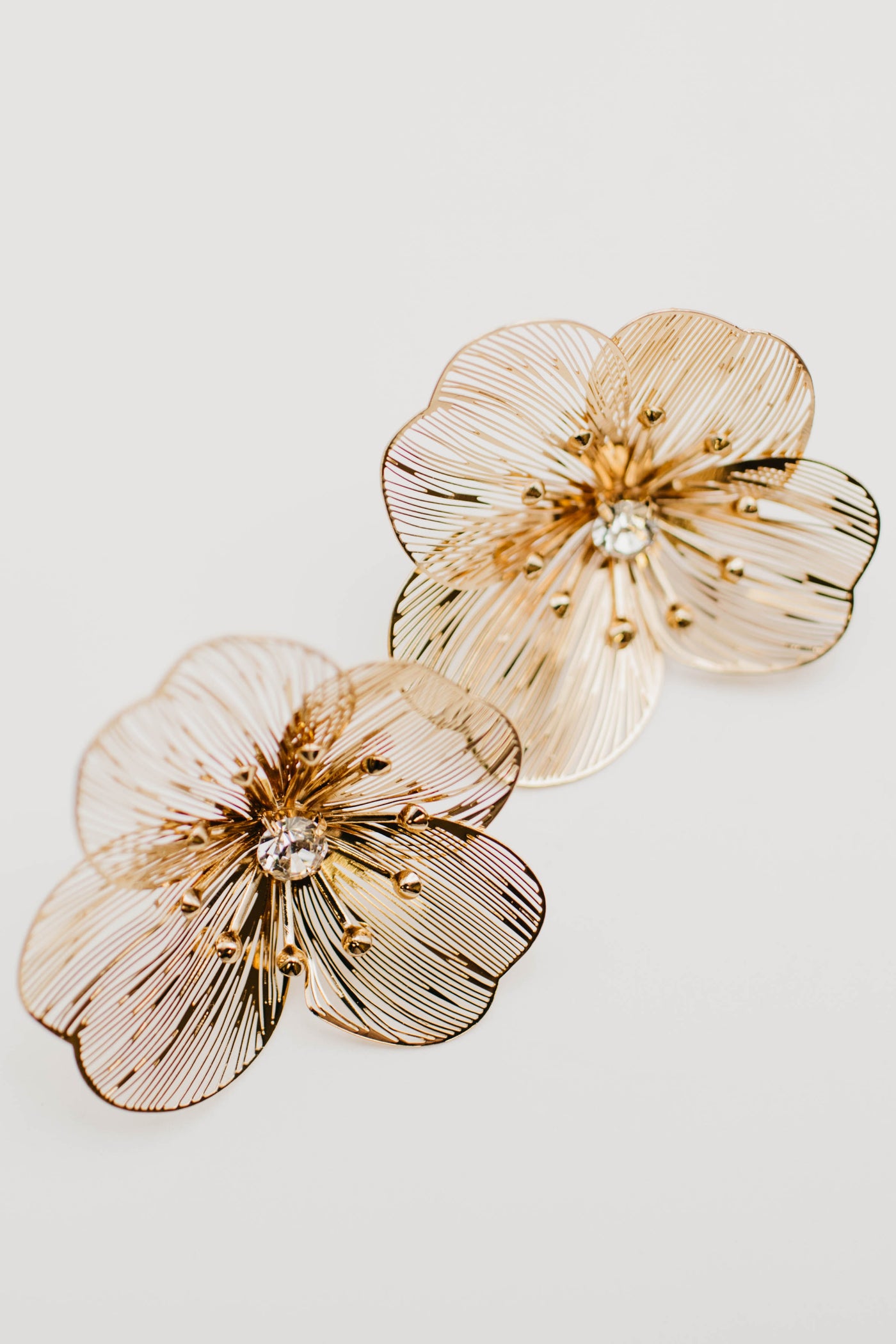 The Judith Diamond Flower Earring