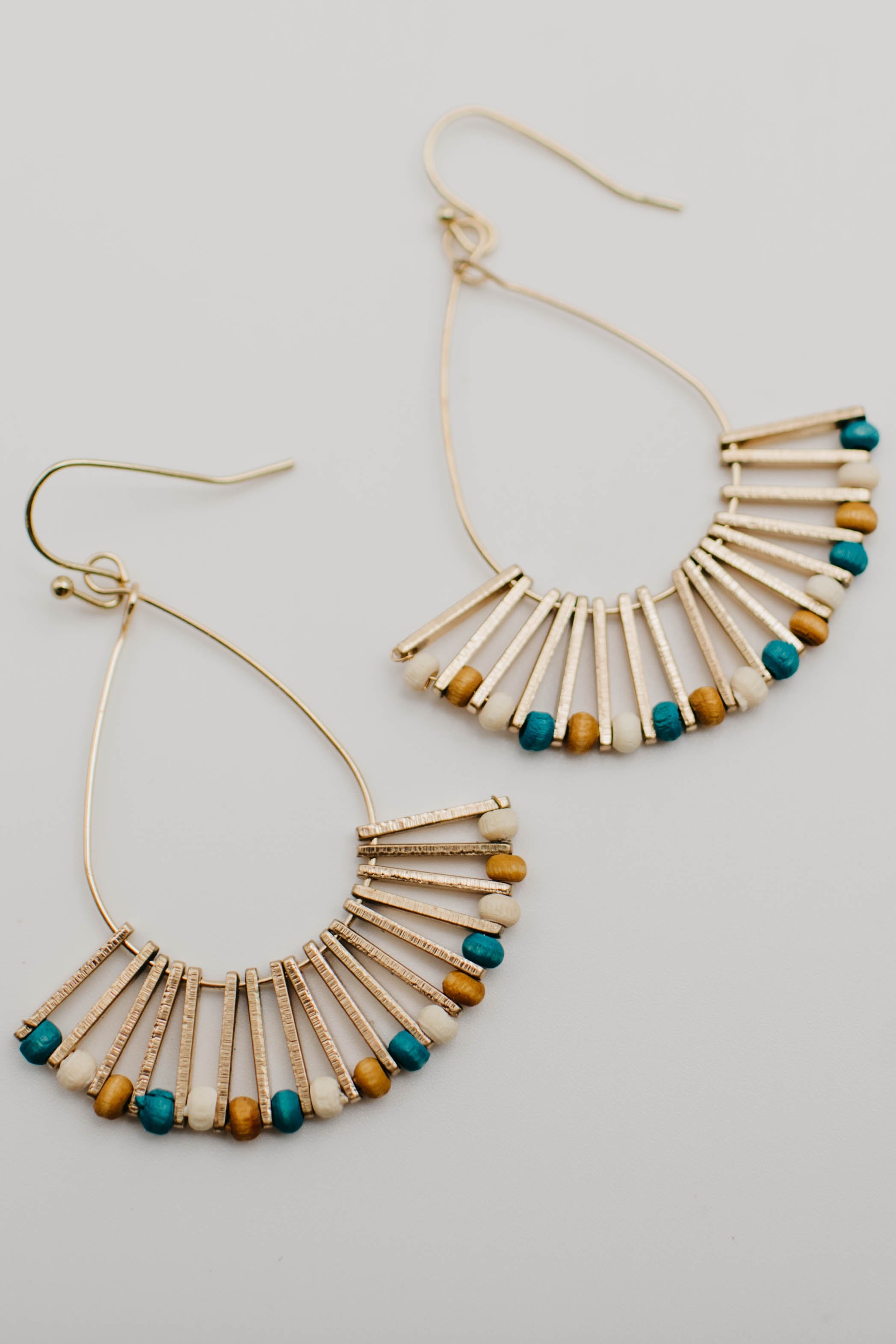 The Trina Teardrop Fan Earring