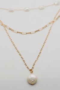 The Henrietta Pearl Layered Necklace