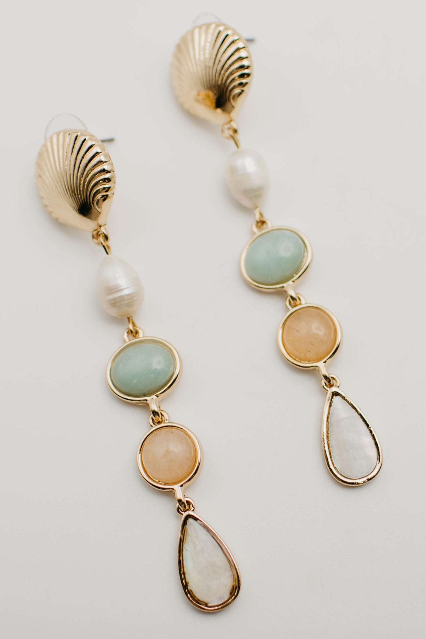 The Natalia Shell Drop Earring