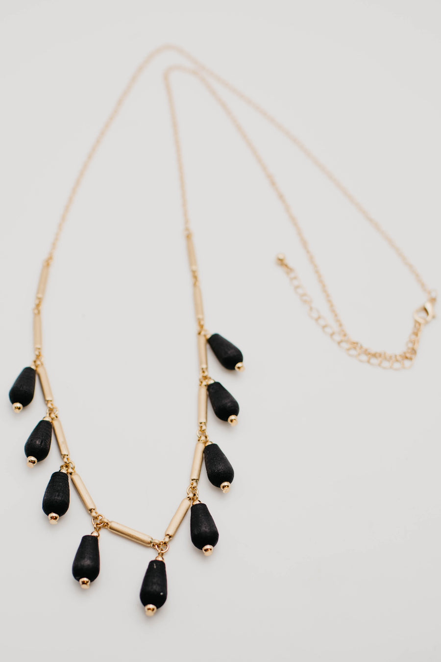 The Sharon Longline Teardrop Necklace