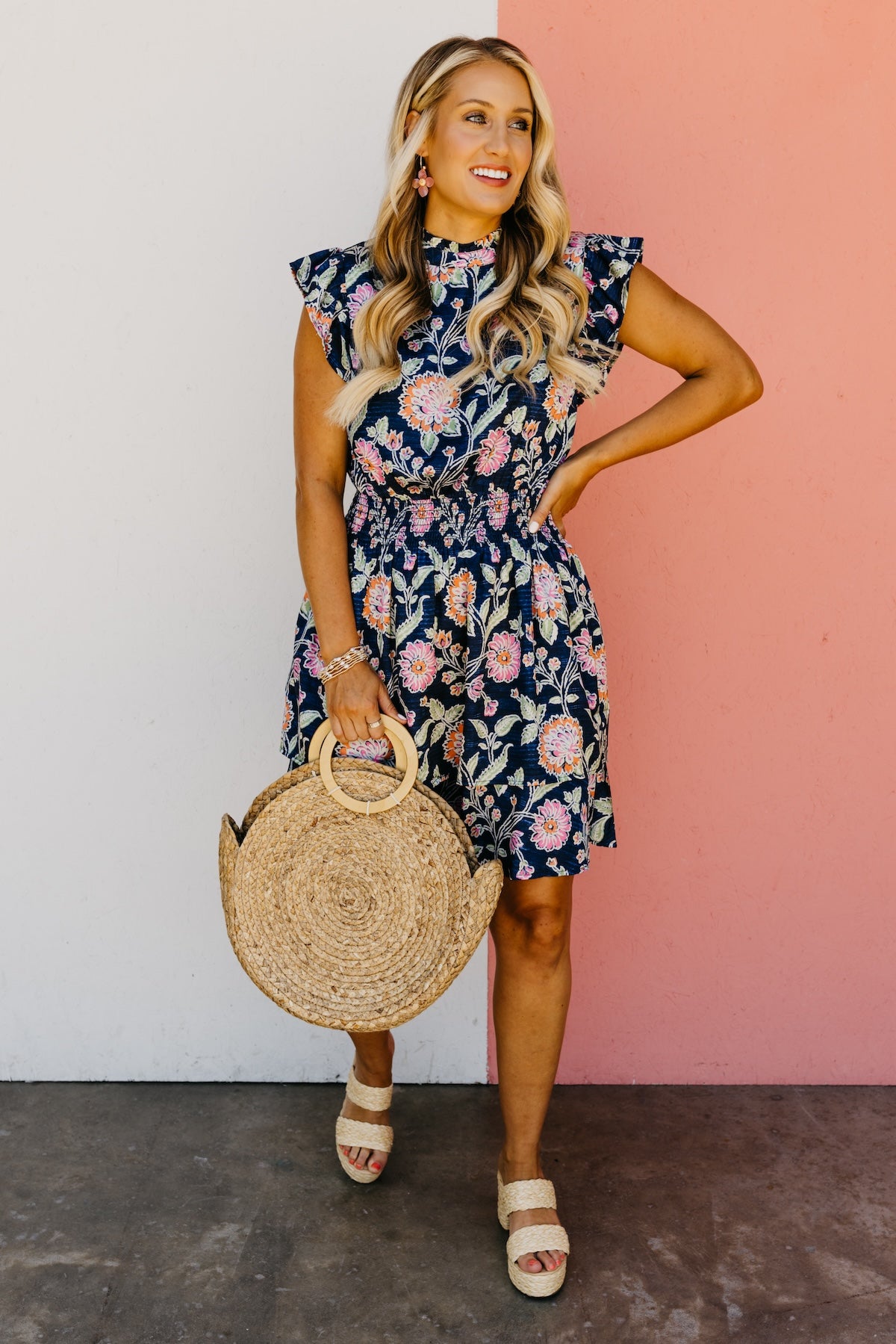 The Braydon Floral Mini Dress