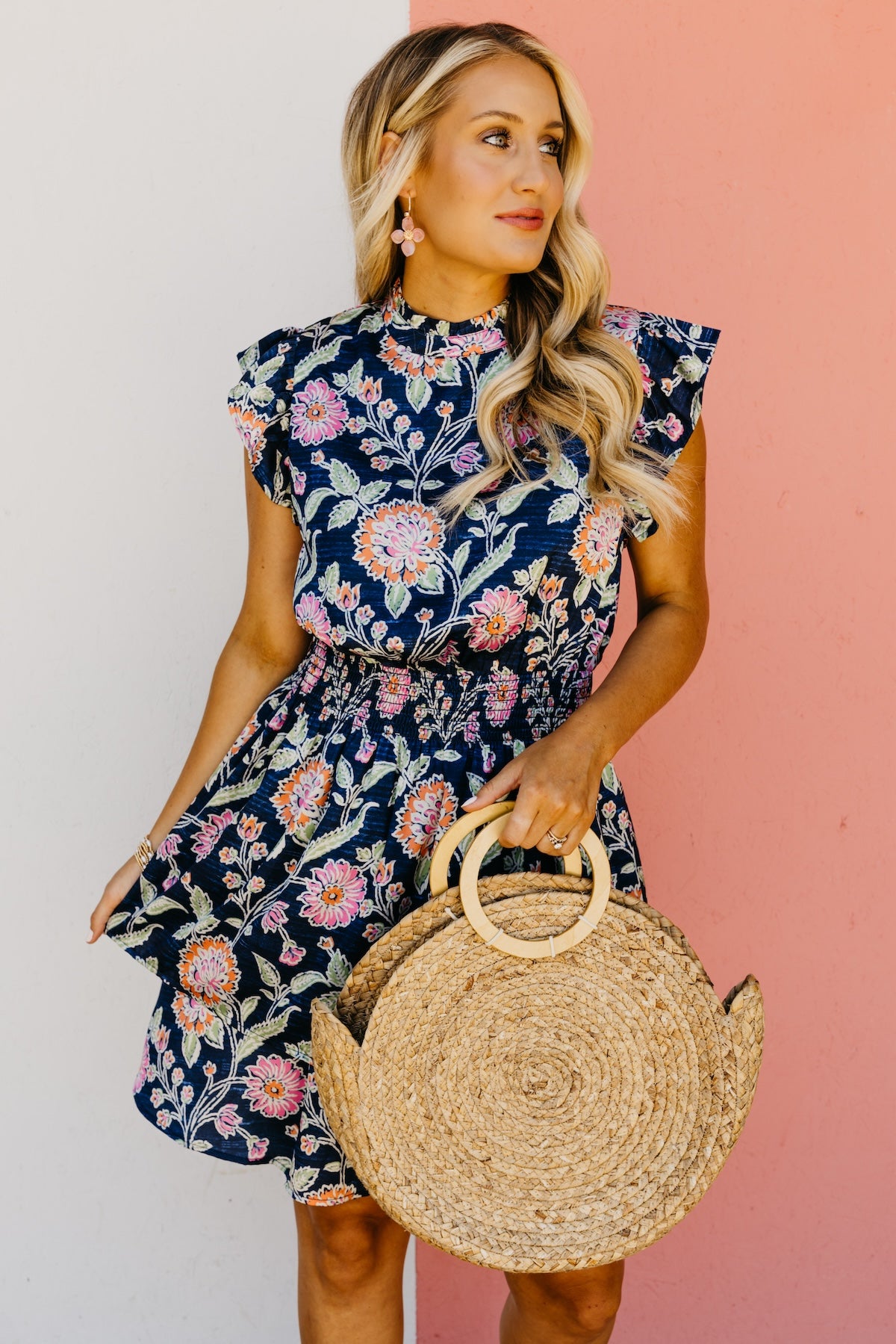 The Braydon Floral Mini Dress