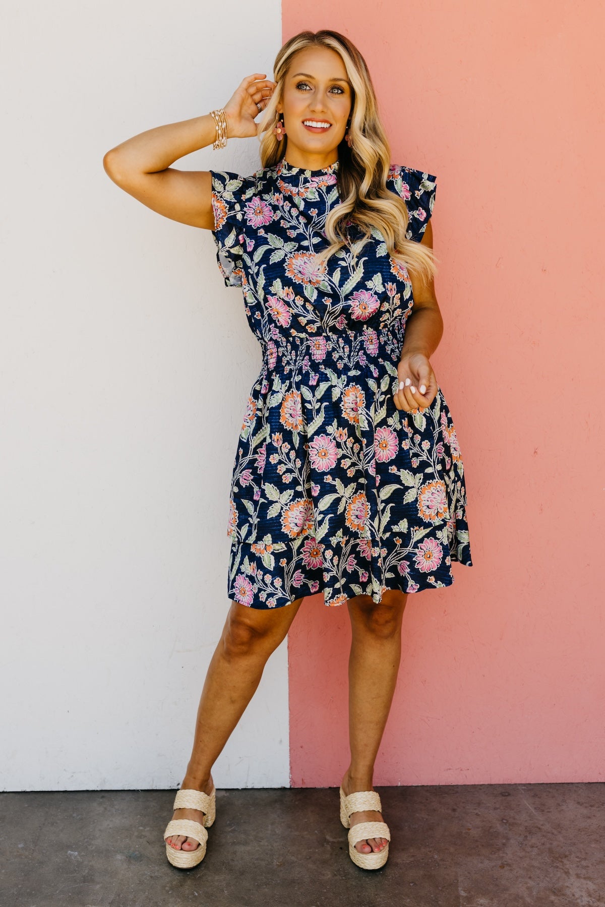 The Braydon Floral Mini Dress