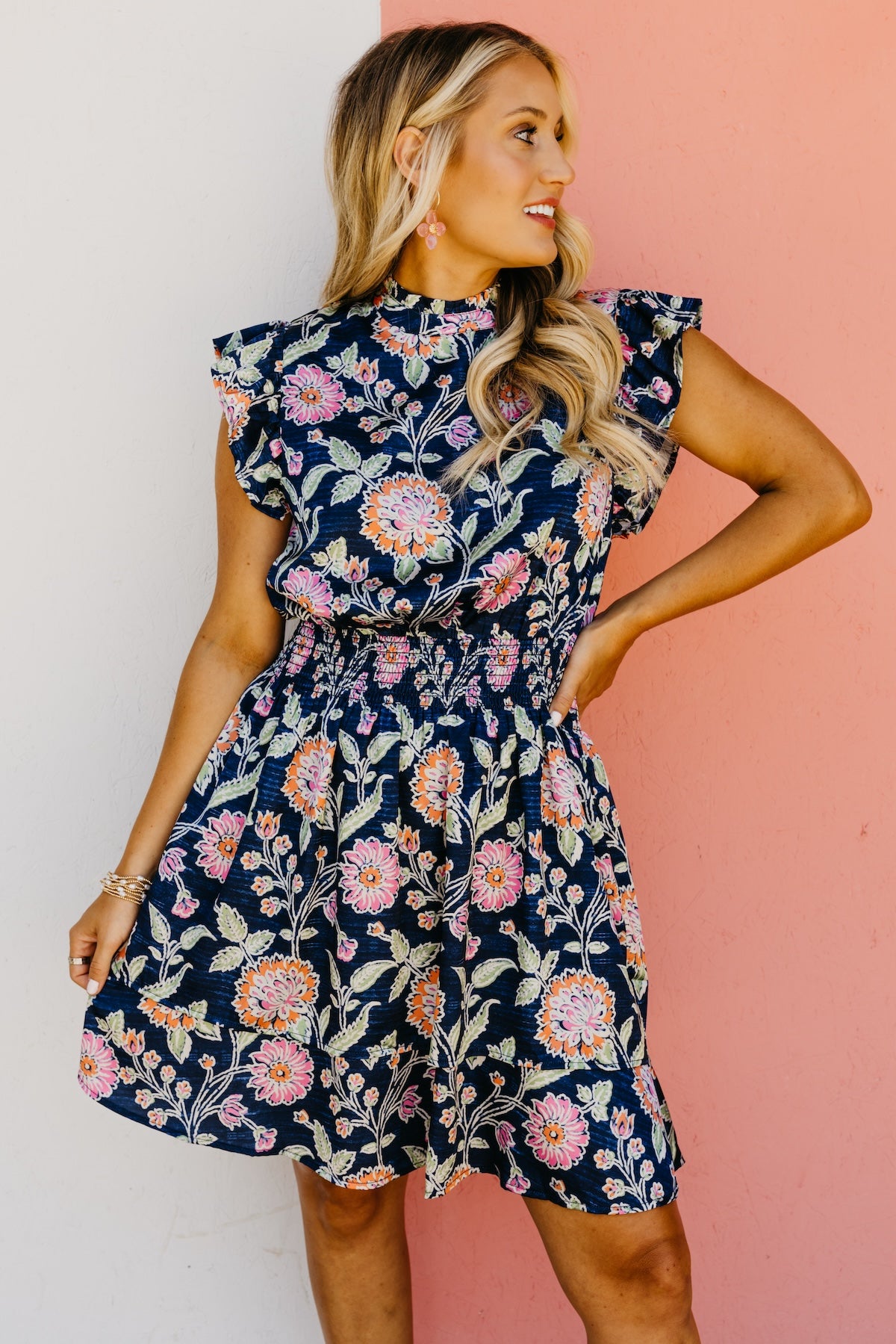 The Braydon Floral Mini Dress