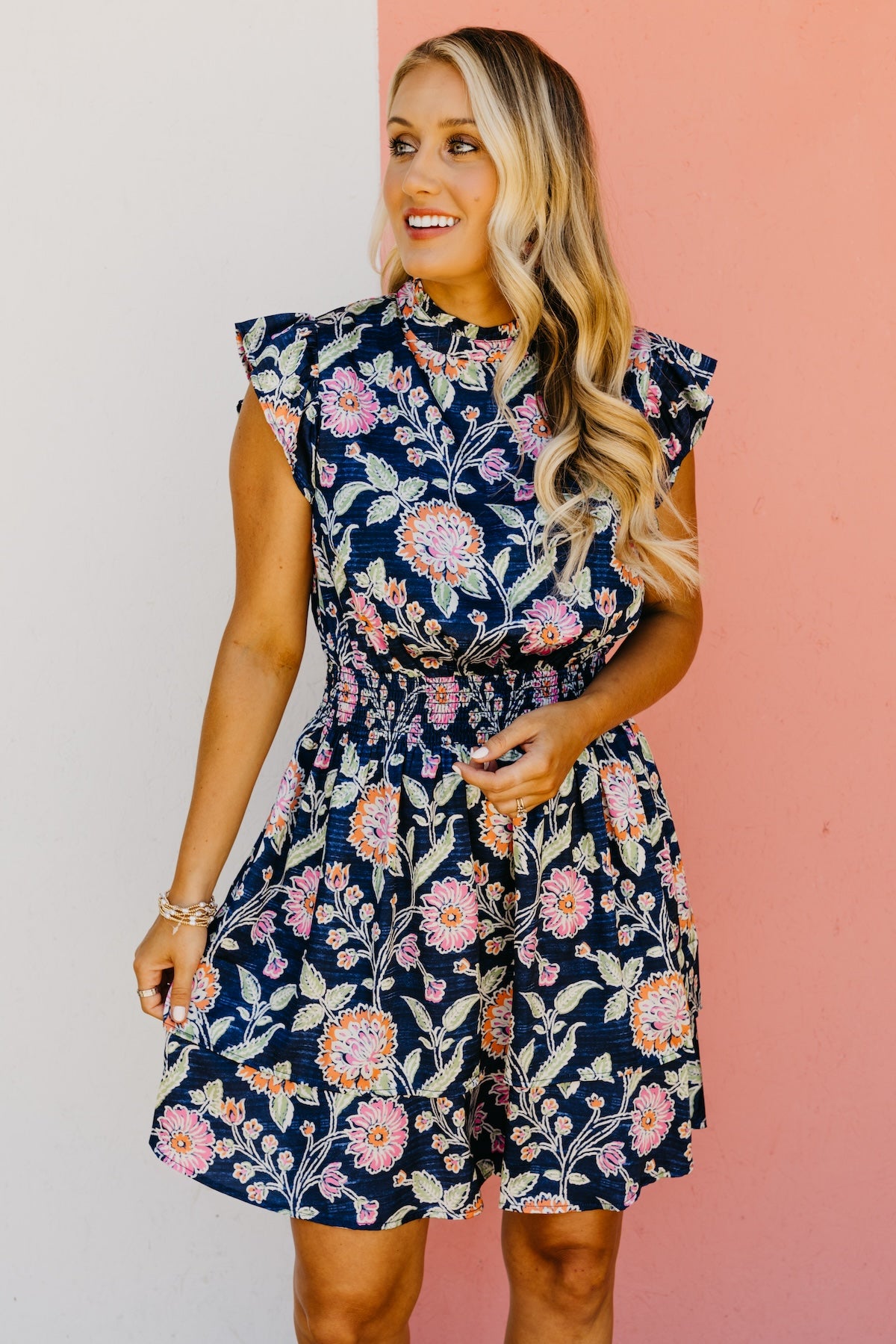 The Braydon Floral Mini Dress