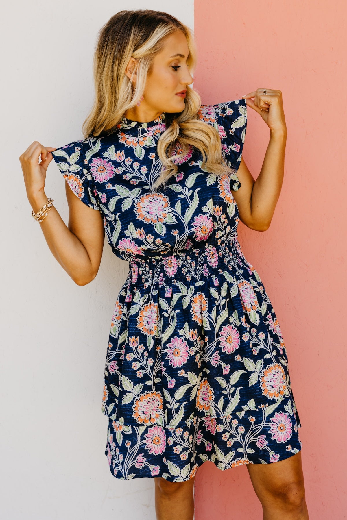 The Braydon Floral Mini Dress