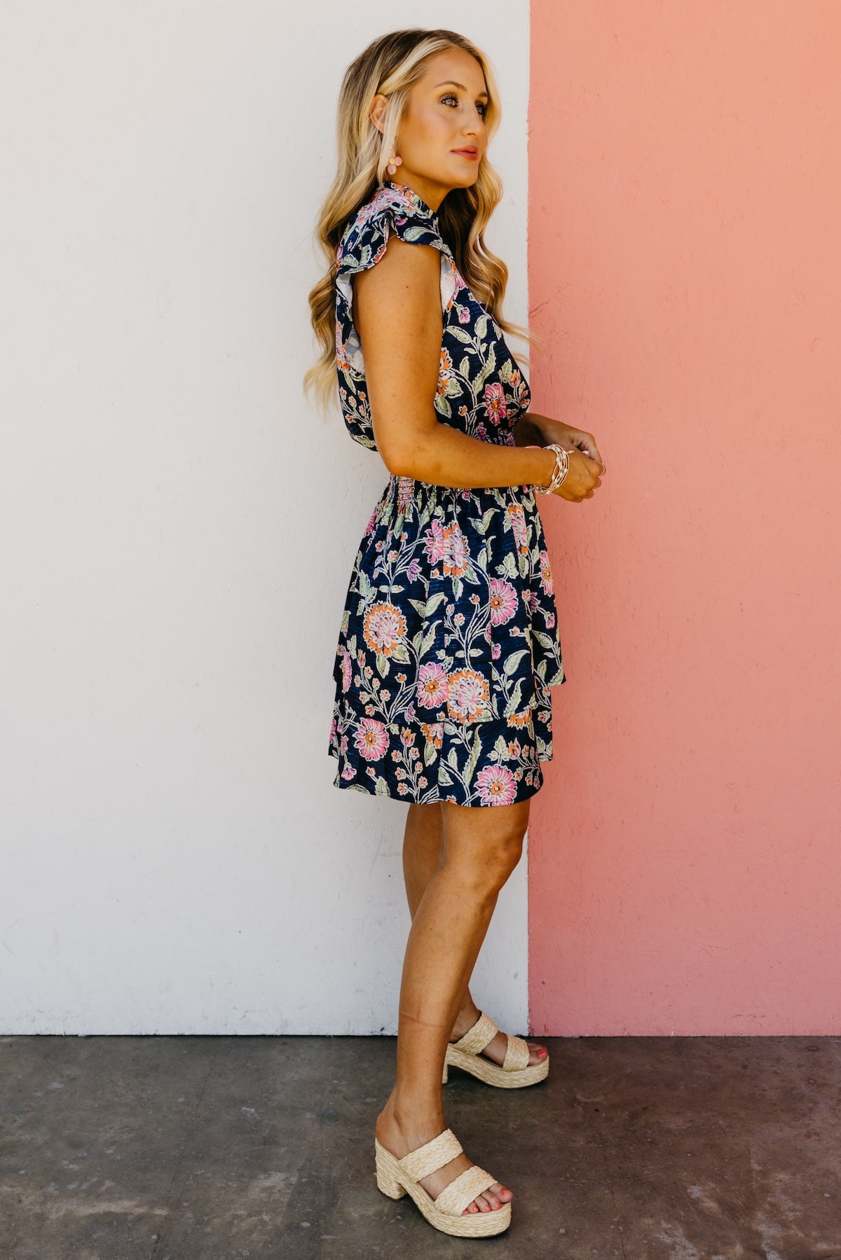 The Braydon Floral Mini Dress