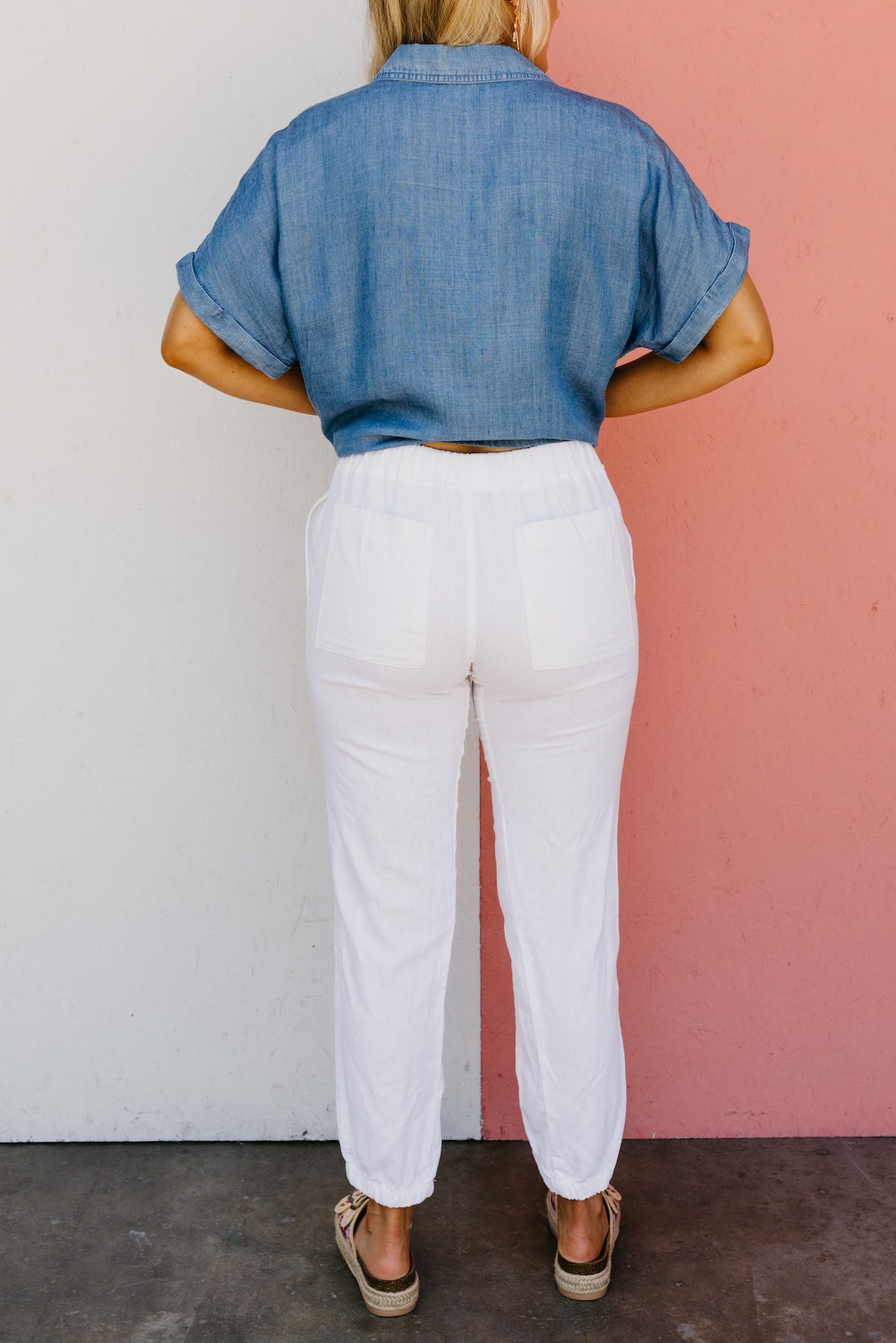 The Reena Linen Pant