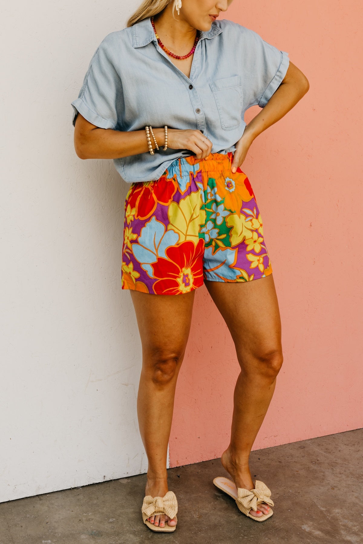 The Alia Floral Shorts