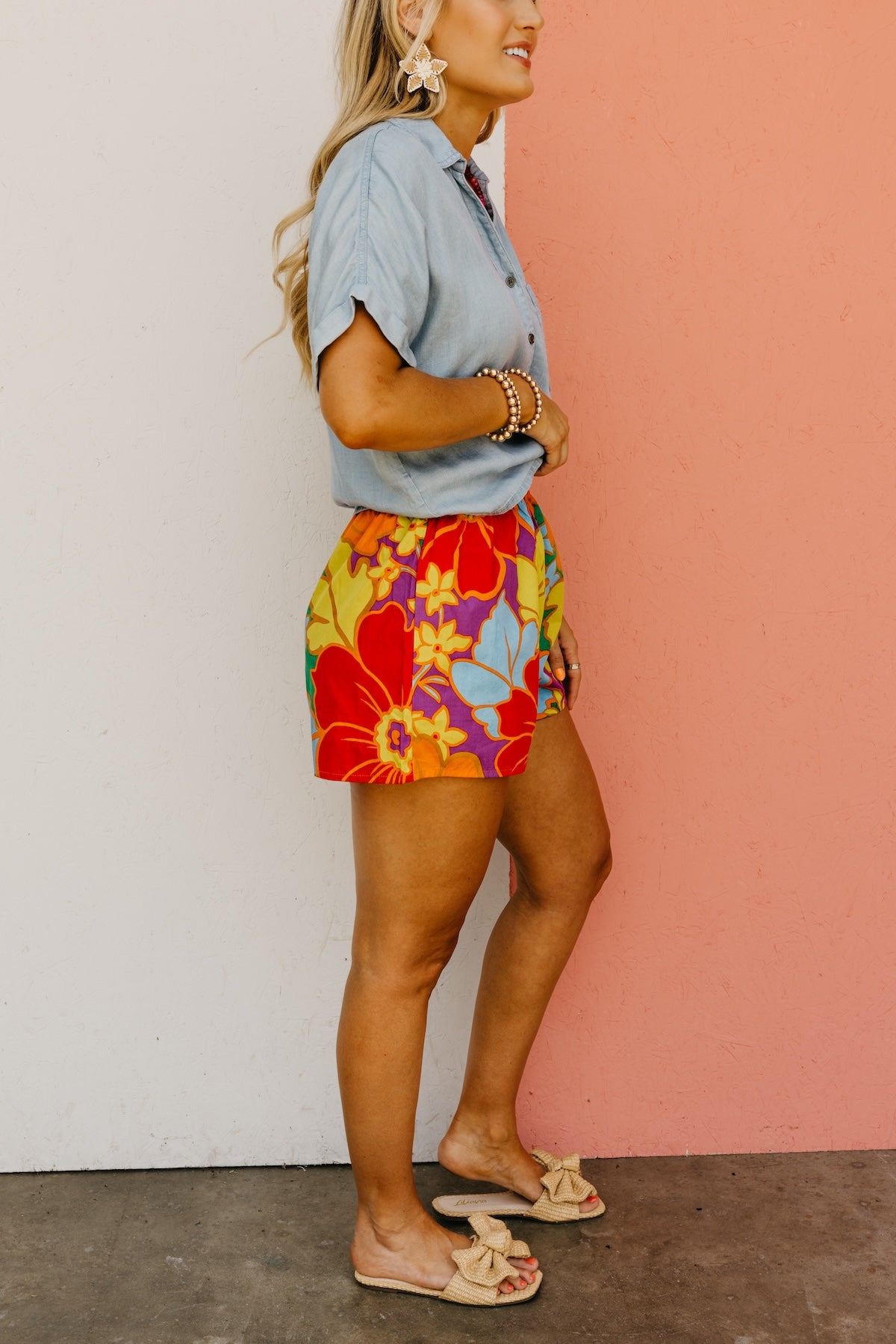 The Alia Floral Shorts