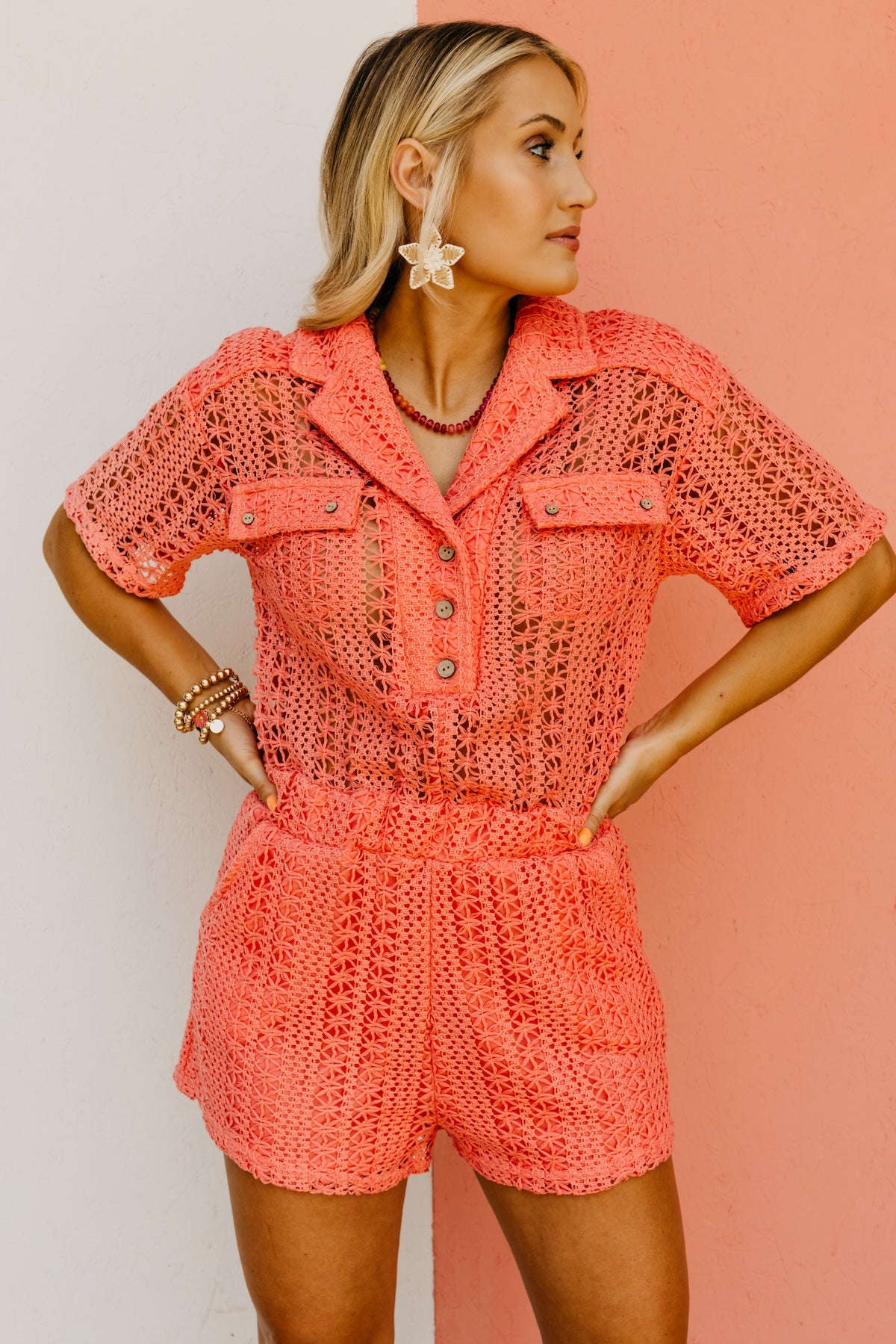 The Matias Woven Romper