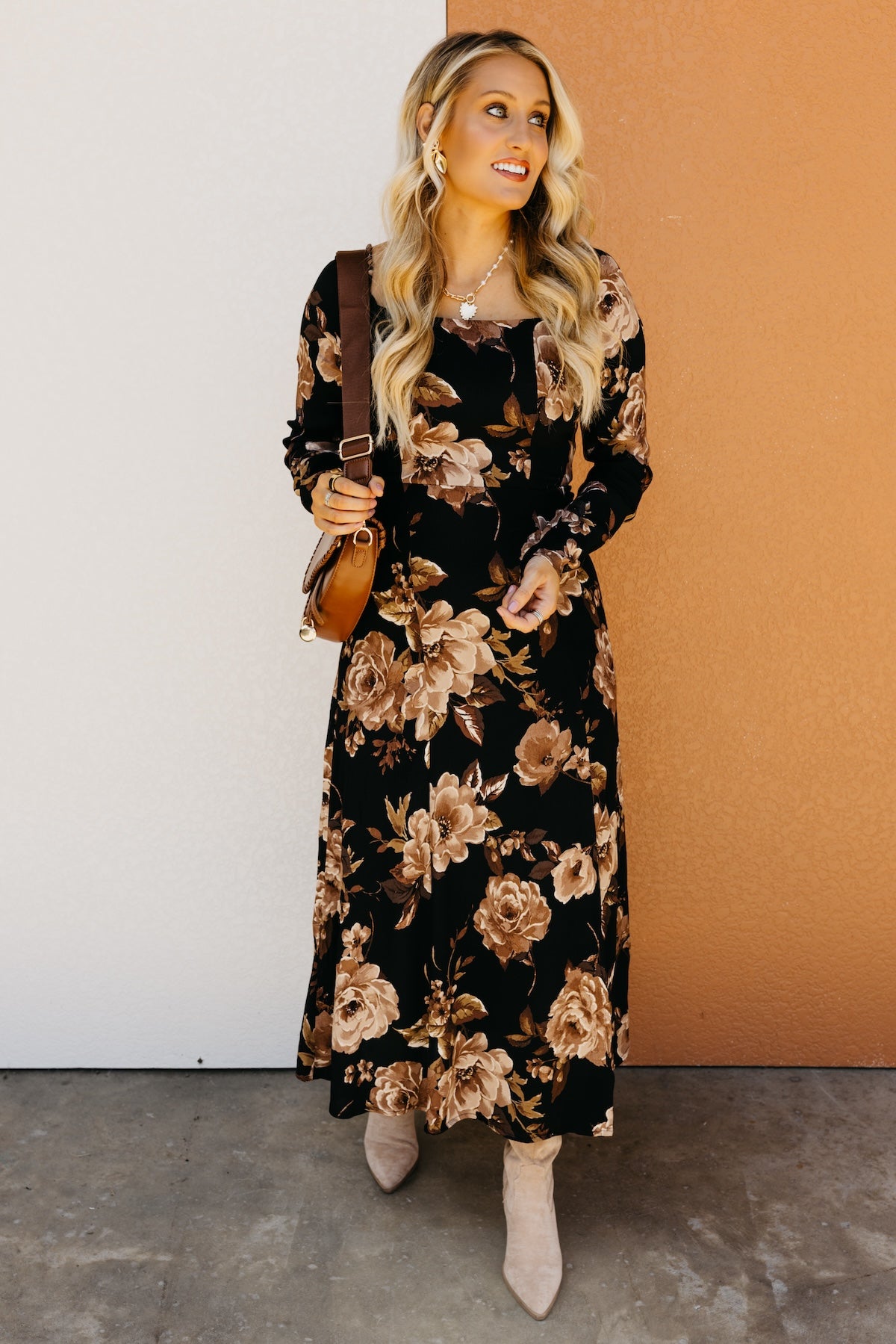 The Mayson Floral Midi Dress