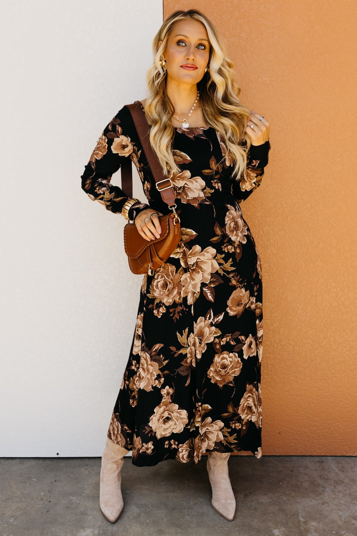 The Mayson Floral Midi Dress