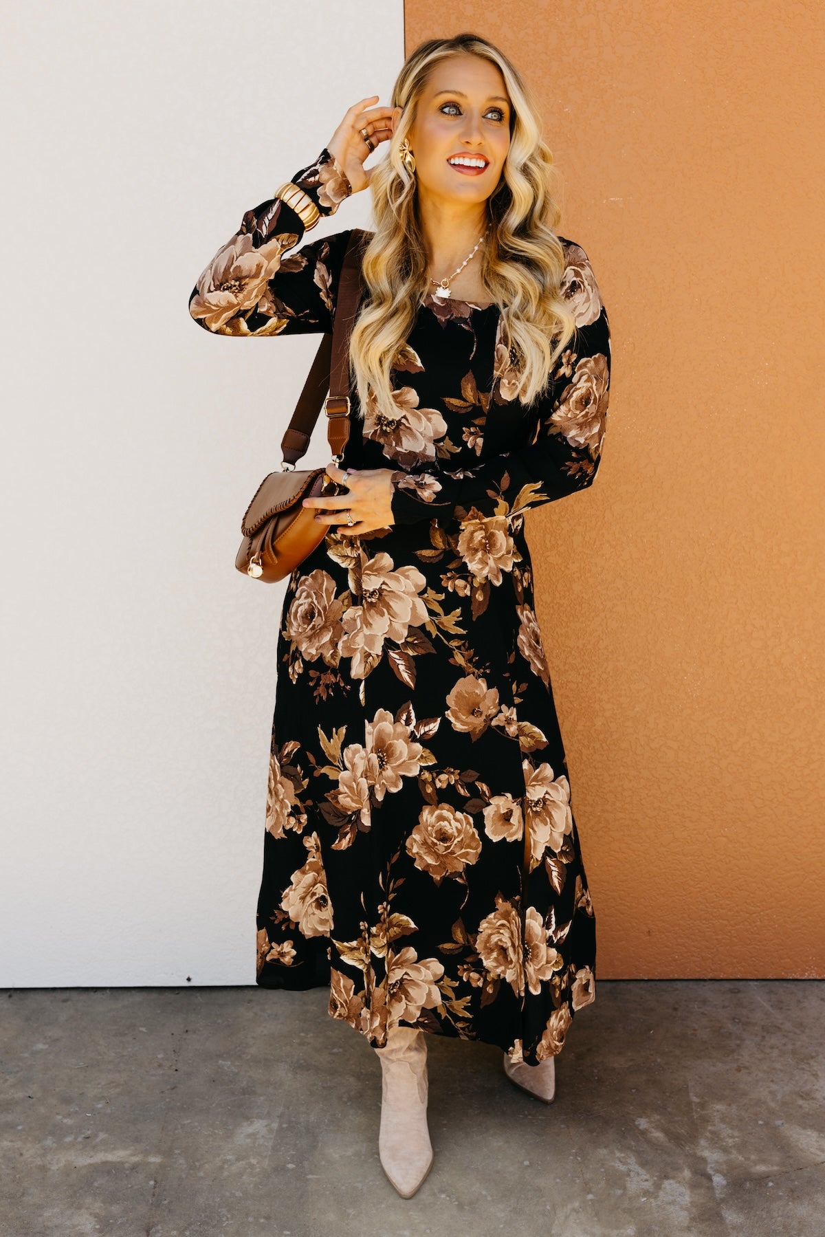 The Mayson Floral Midi Dress