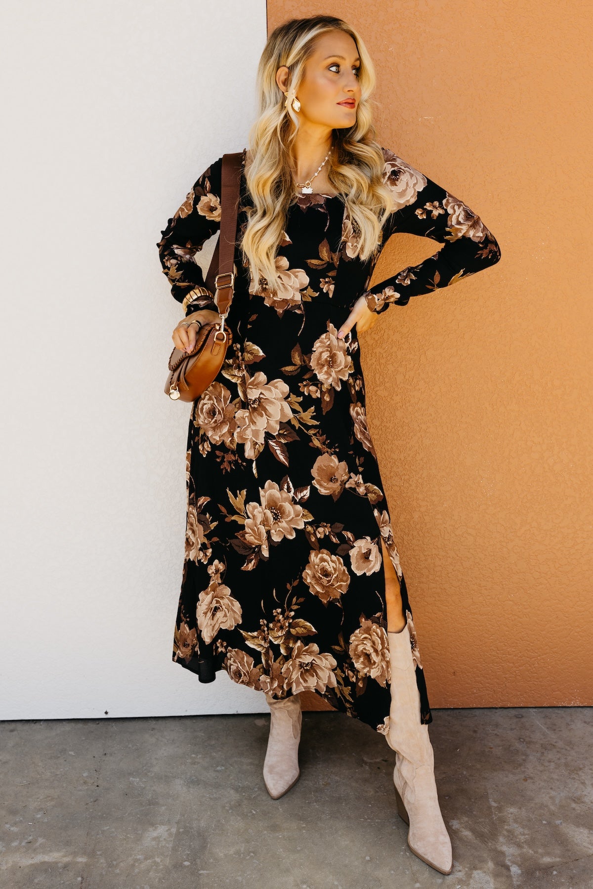 The Mayson Floral Midi Dress