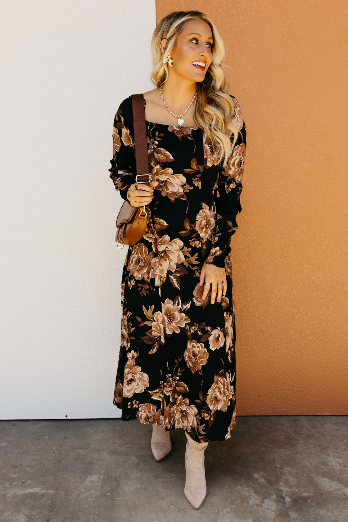 The Mayson Floral Midi Dress