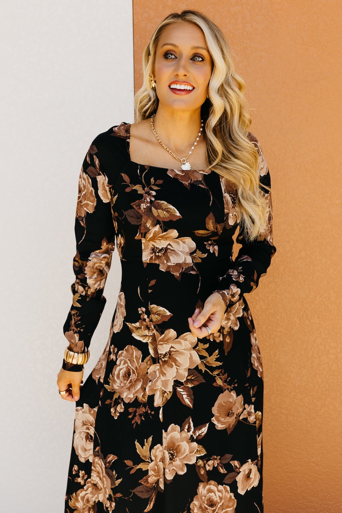 The Mayson Floral Midi Dress