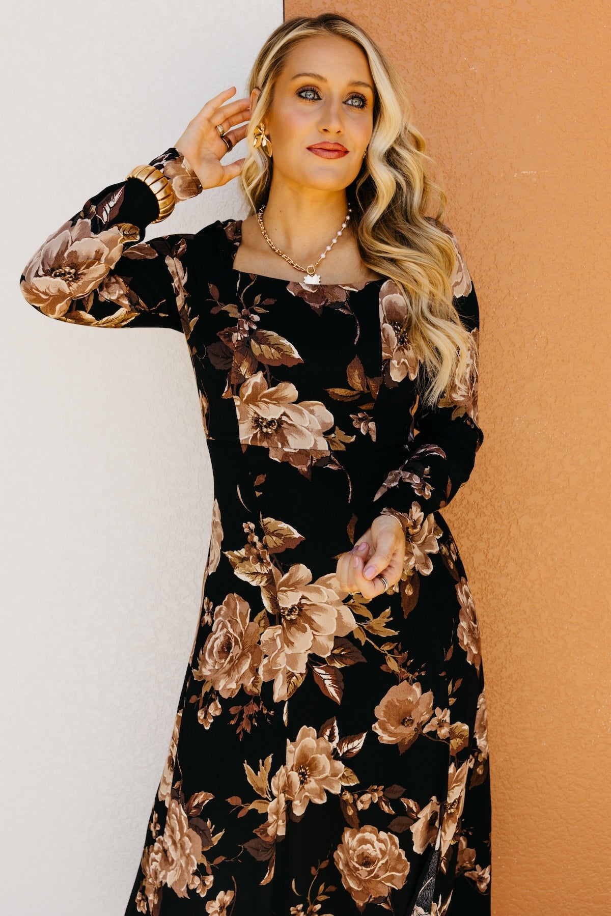 The Mayson Floral Midi Dress