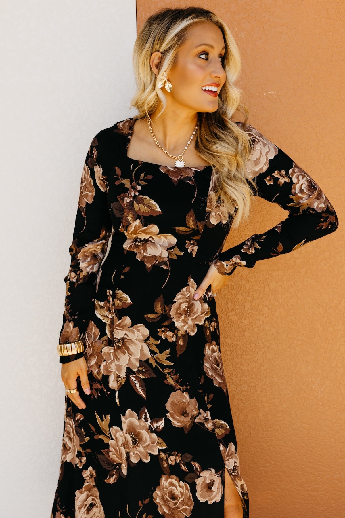 The Mayson Floral Midi Dress