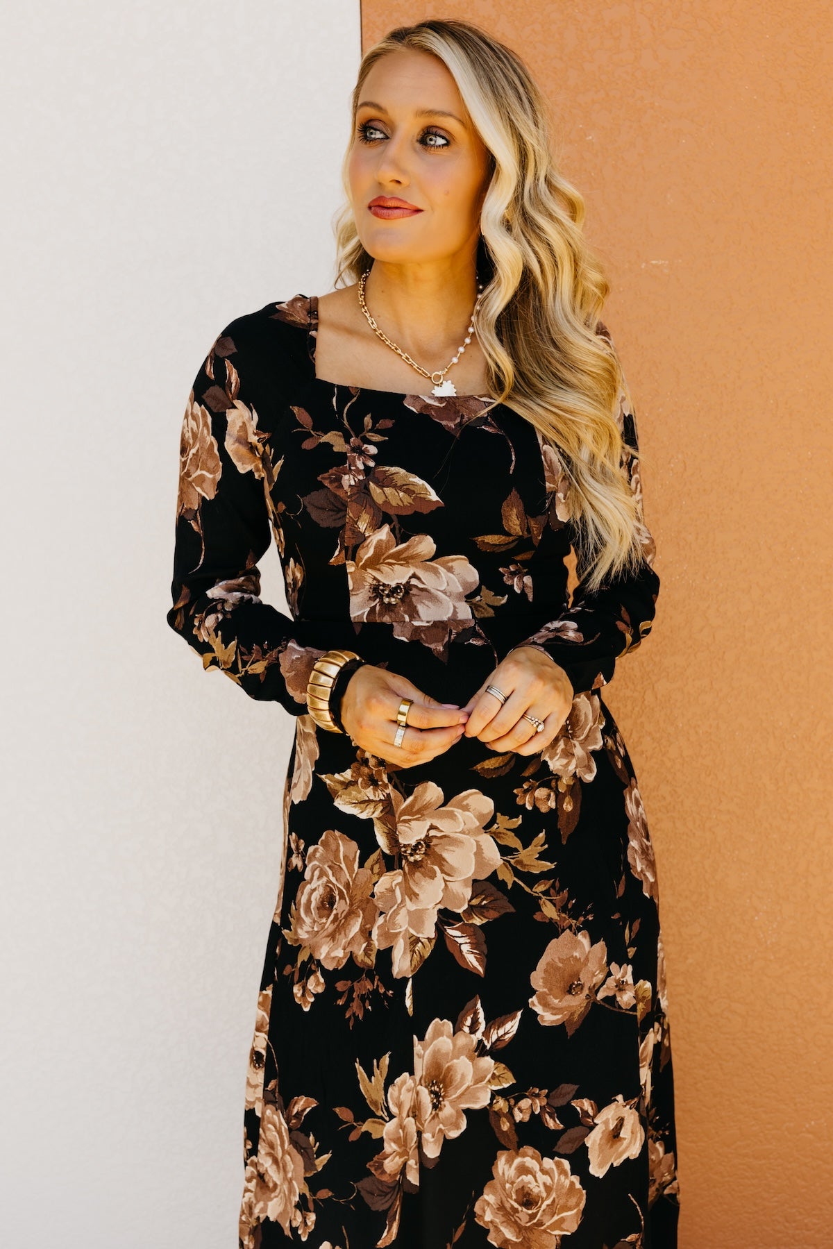 The Mayson Floral Midi Dress