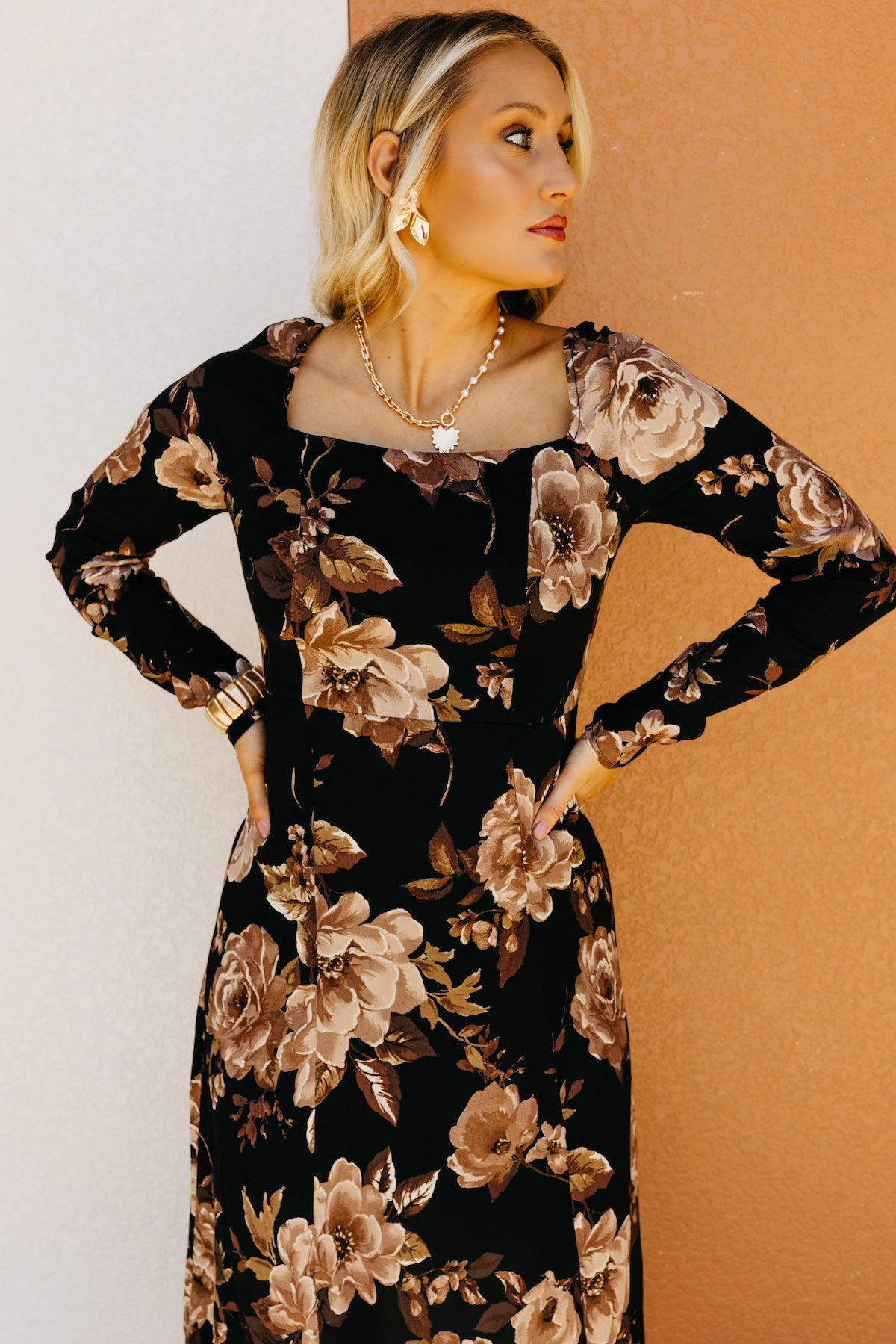 The Mayson Floral Midi Dress