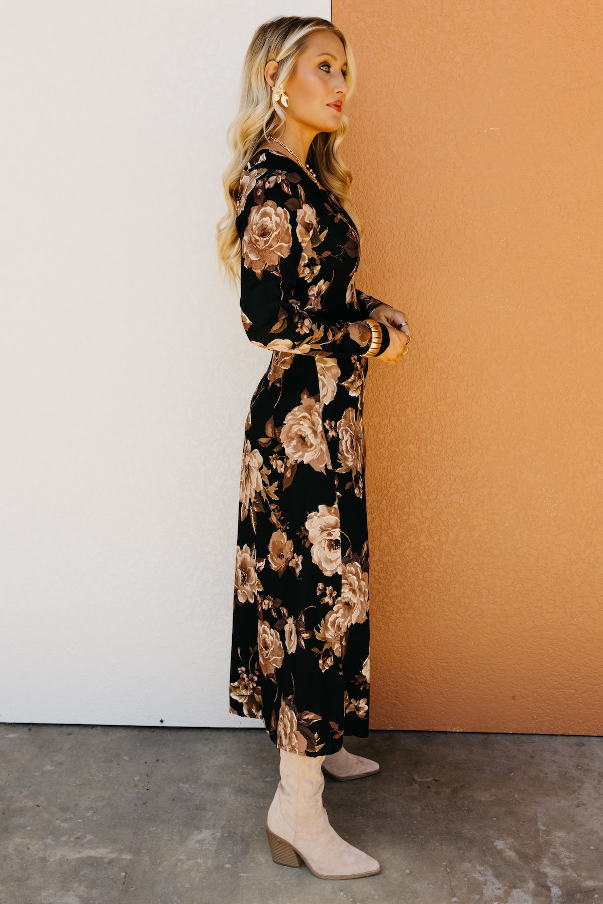 The Mayson Floral Midi Dress