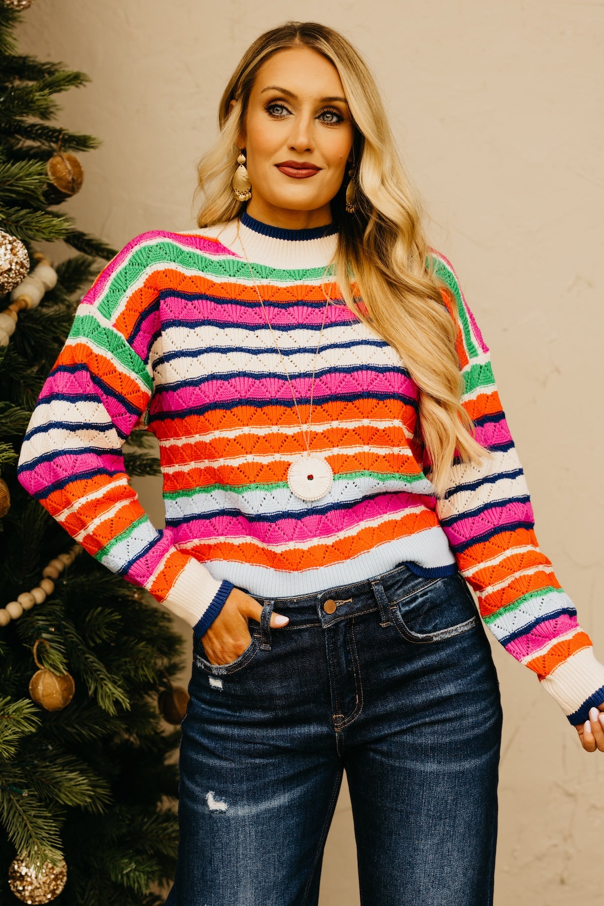 The Taylan Striped Knit Sweater