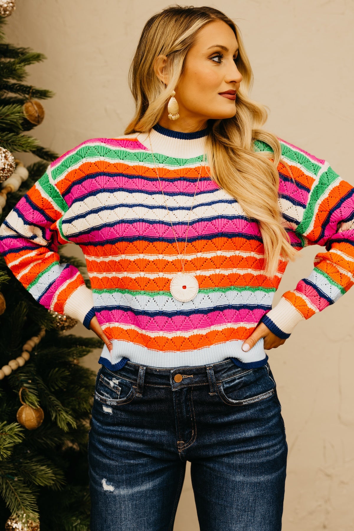 The Taylan Striped Knit Sweater